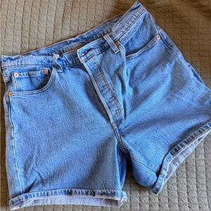 Levi’s 501 High Rise shorts